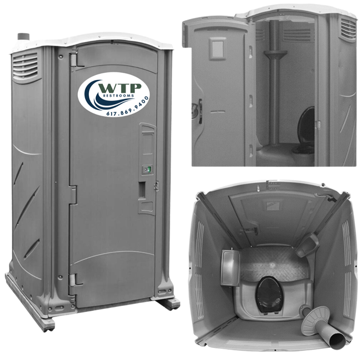 Our hands-free flushable rental toilets offer added luxury for your special events and parties with included fresh water internal sink, soap dispenser and small mirror