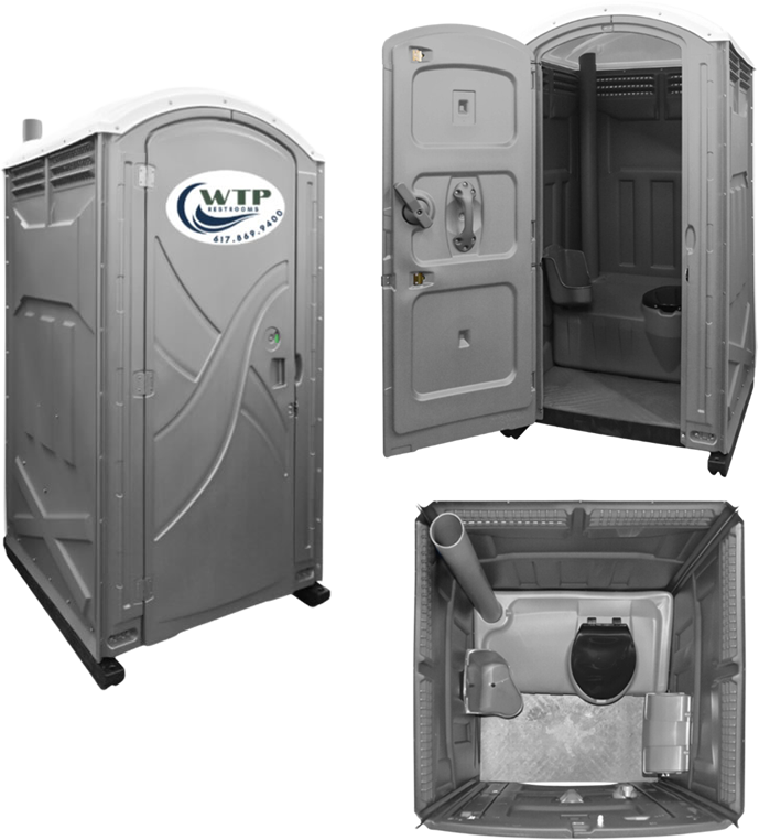 Our standard porta potty rentals are the most popular choice amoung customers looking for a clean, low-maintenance portable restroom with toilet and urinal