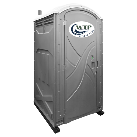 Most events use our standard porta-john, with a recommendation of 2 portable bathrooms per 100 attendees for a 4-hour event